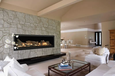 Fireplace_Pictures/Contemporary Gas Fireplace in Golden, Co